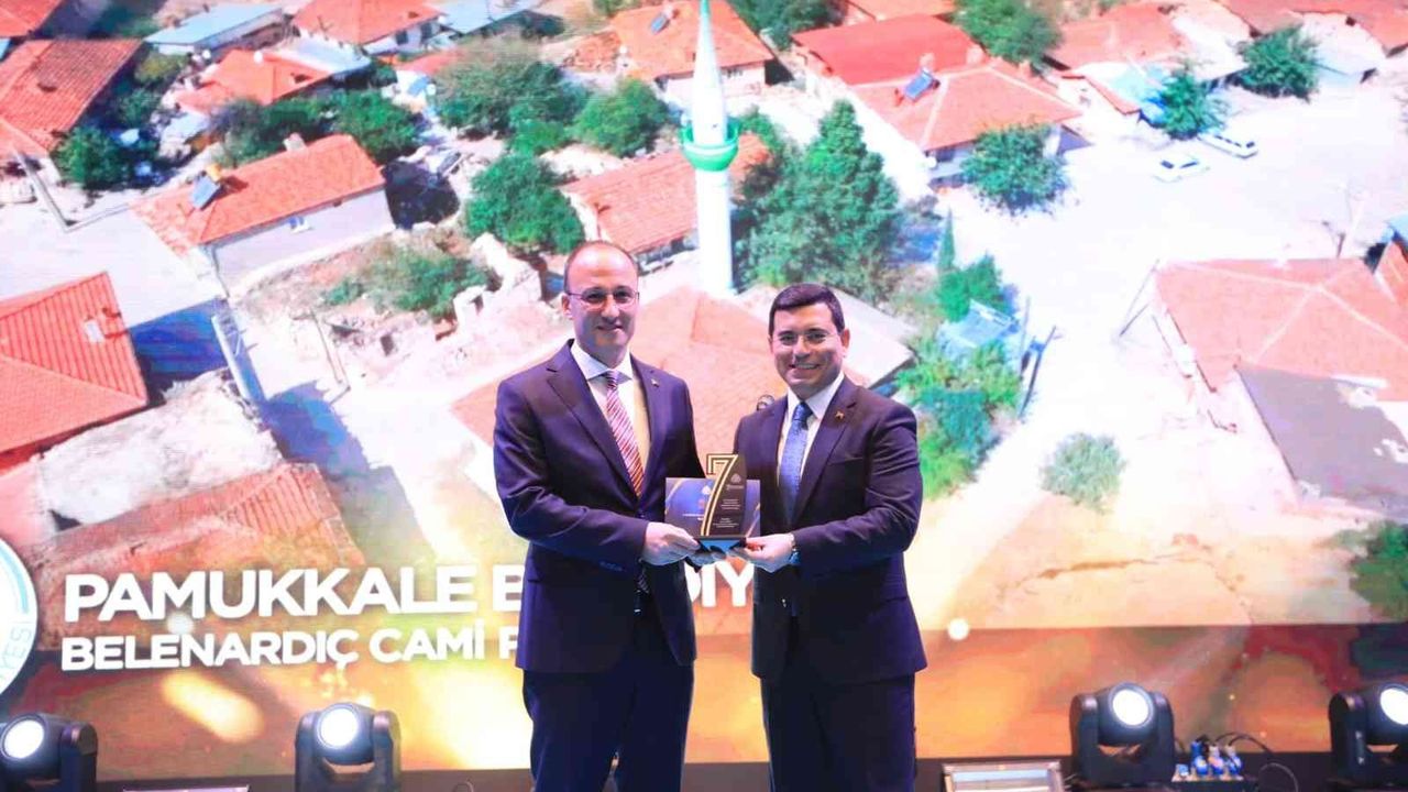 Pamukkale Belediyesi’nin projeleri ödüle doymuyor