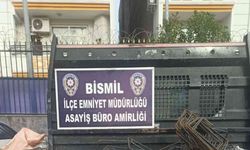 Bismil’de demir hırsızları yakalandı