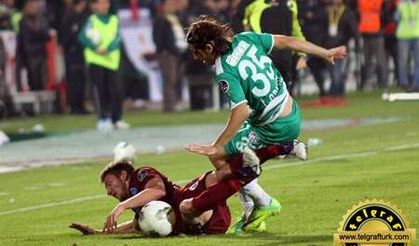 Bursaspor 1-1 Trabzonspor Maç Fotoğrafları