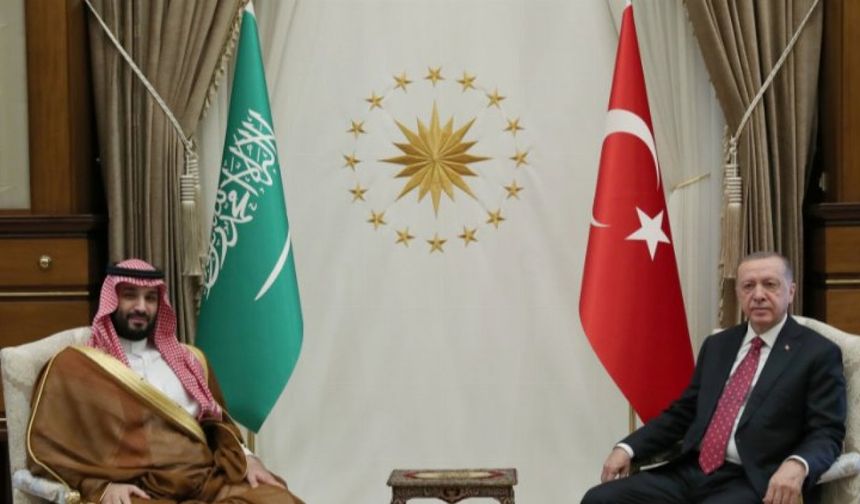 Cumhurbaşkanı Erdoğan ile Veliaht Prensi Selman'dan ortak bildiri